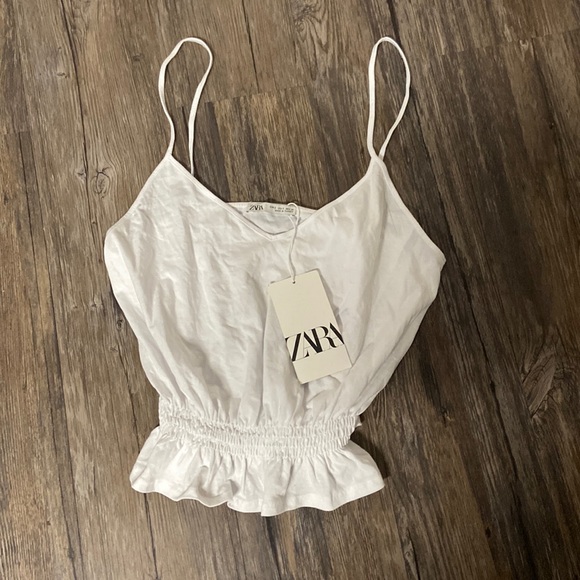 Zara Tops Zara Cropped Tank Top Nwt Poshmark